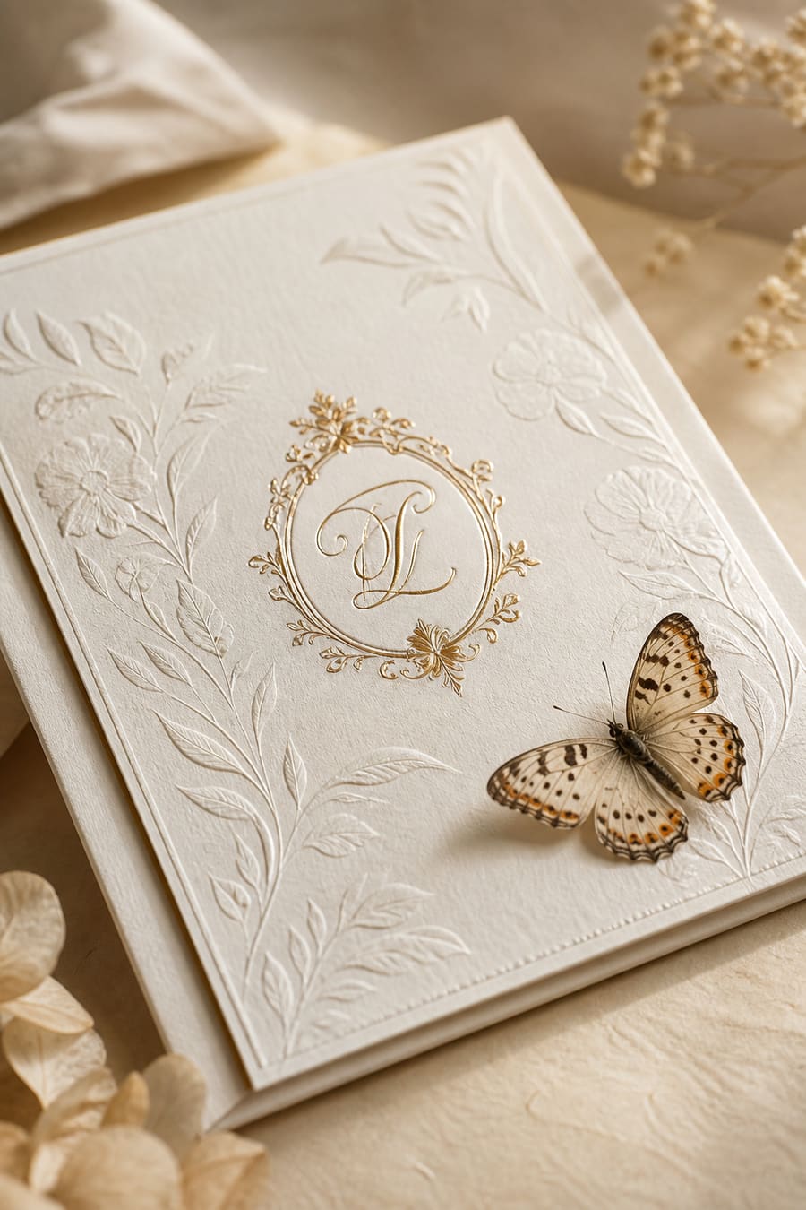 Butterfly Atelier invitation theme preview