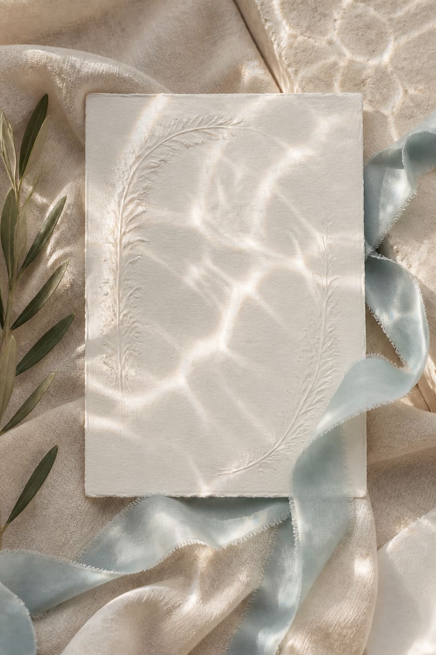 Coastal Vows invitation theme preview