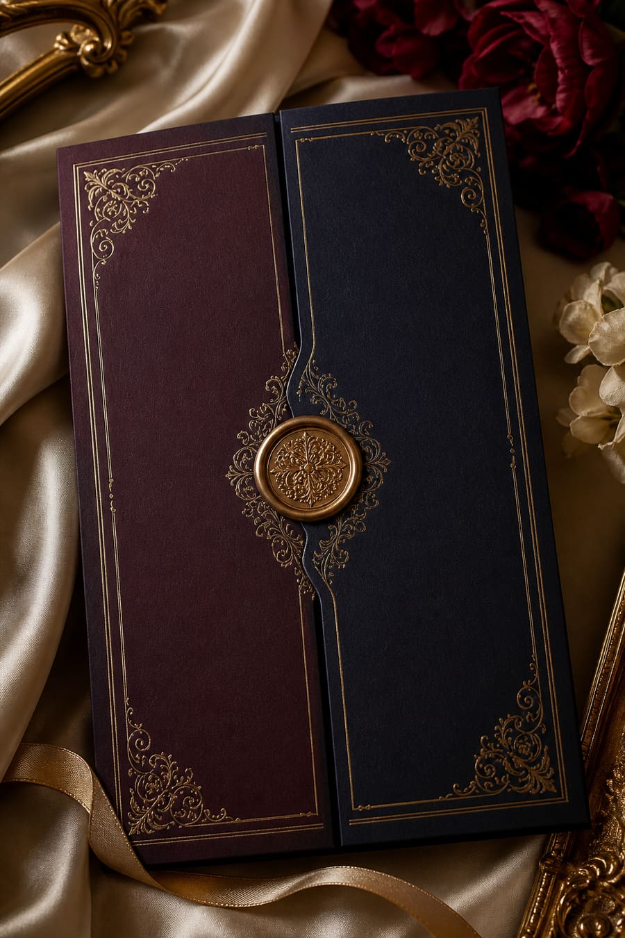 Royal Romance invitation theme preview